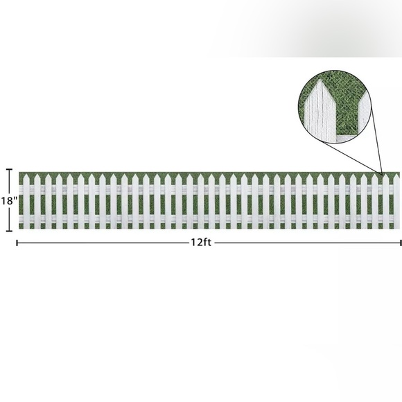 Two Rolls Better Than Paper “White Picket Fence” - Picture 6 of 7